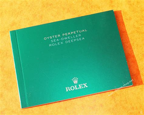 rolex sea dweller 4000 manual